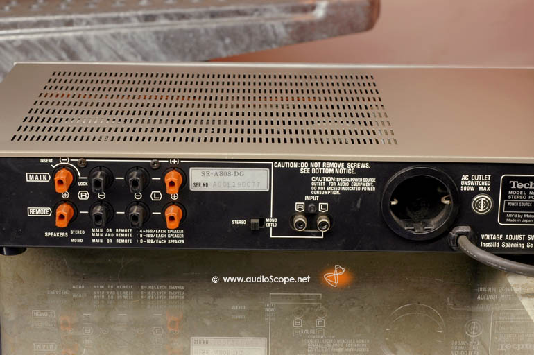 Technics SE-A 808 | hifi-wiki.com