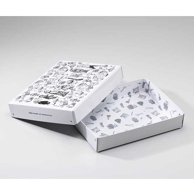 ヒグチユウコxホルベイン2018 おどうぐばこA4 白 – ボリス雑貨店