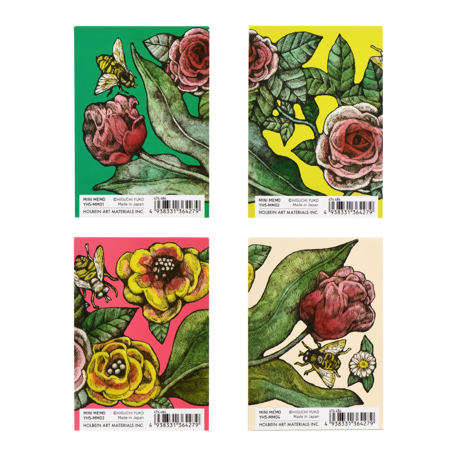 特典ぬりえ付】ヒグチユウコxホルベイン2024 全部セット – ボリス雑貨店