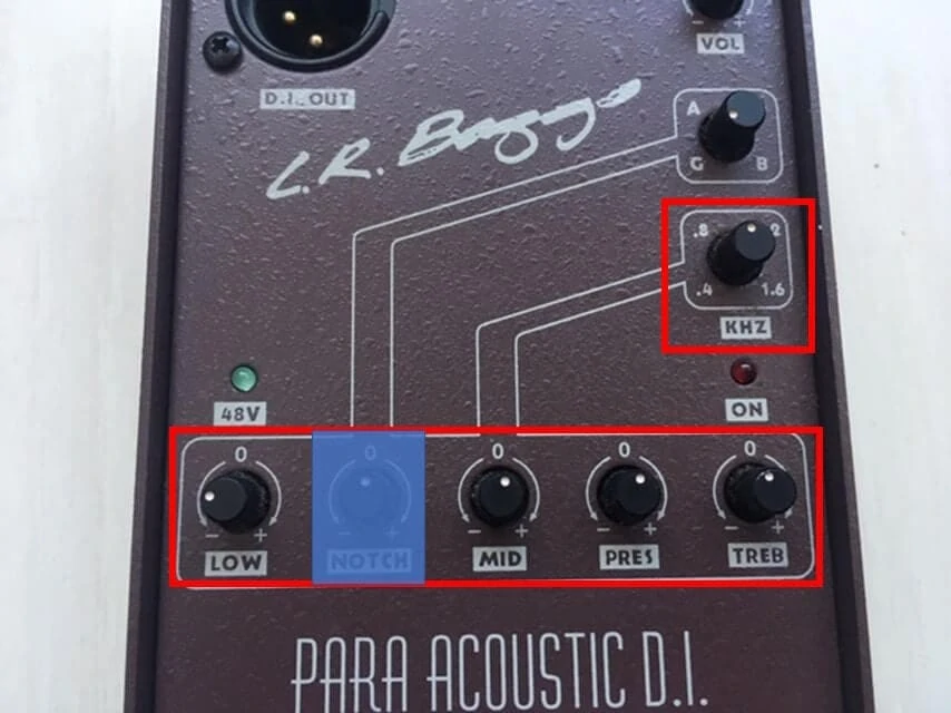 L.R.Baggs Para Acoustic D.I.（パラアコ）をレビュー。音質が安定する