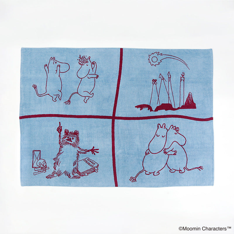 コットン＆バンブー ムーミン 80th タオルケット｜Hippopotamus
