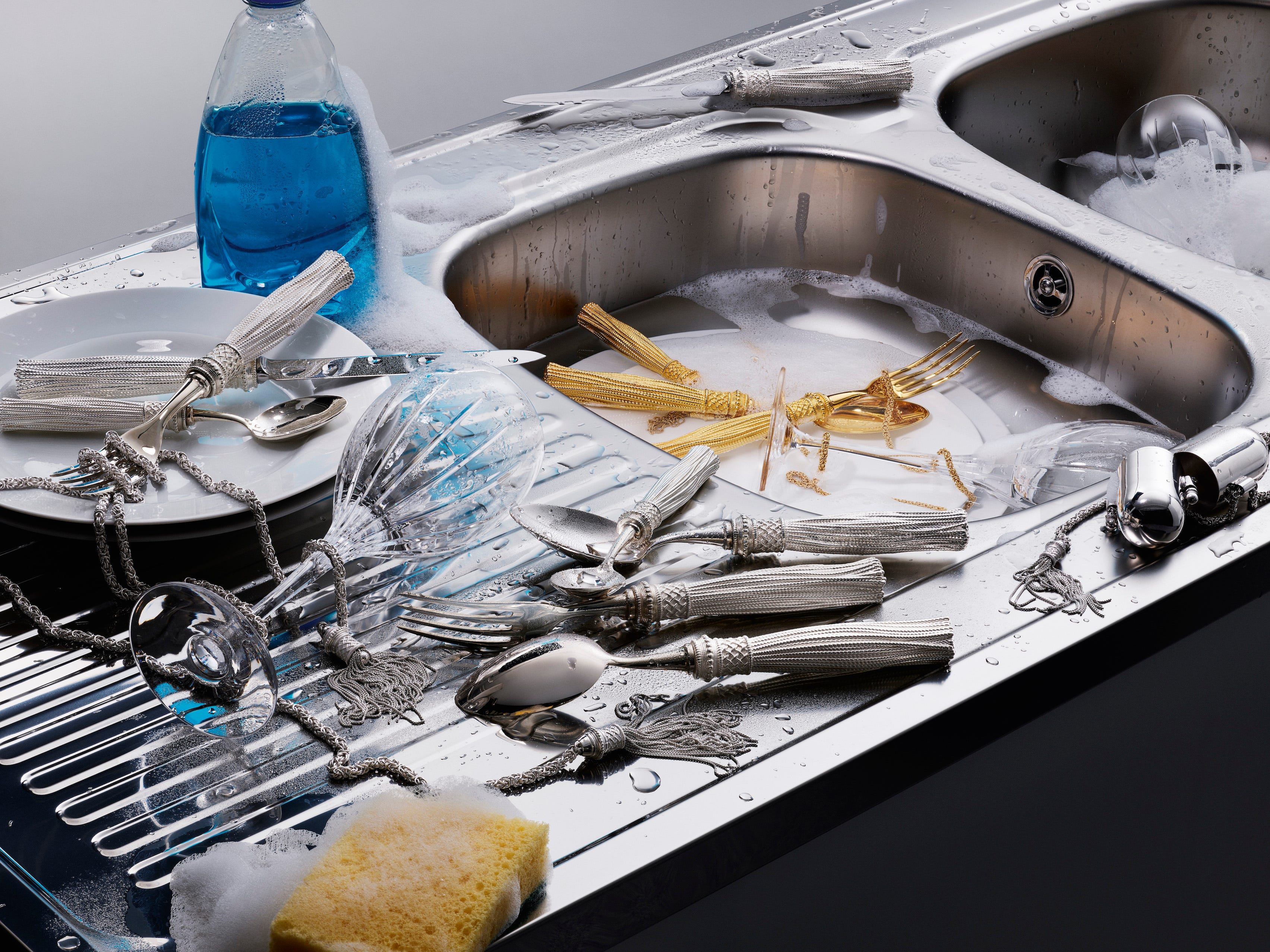 クリストフルより、ユニークな持ち手の新カトラリーコレクション