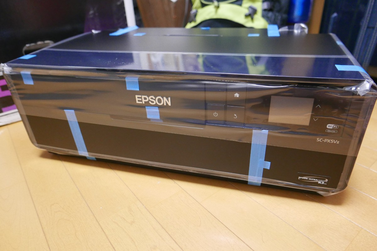 EPSONのインクジェットプリンターSC-PX5VIIレビュー！プリントしてこそ