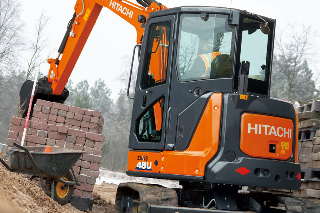 ZX48U-6 Minigravers - Hitachi CM Nederland