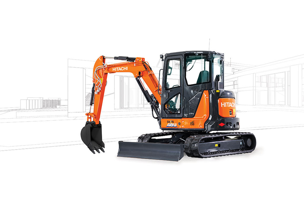 ZX48U-6 Minigravers - Hitachi CM Nederland