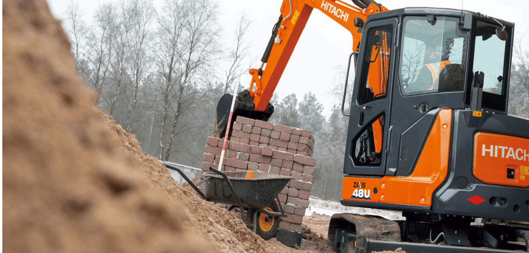 ZX48U-6 Mini Excavators - Hitachi Construction Machinery UK