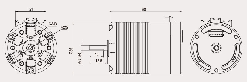 最高のパフォーマンスを実現するブラシレスモーター「XZ-TGシリーズ