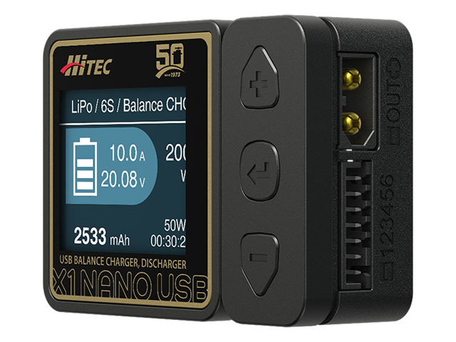 USBバランス充・放電器 X1 NANO USB［ X1 ナノ USB ］50周年記念モデル