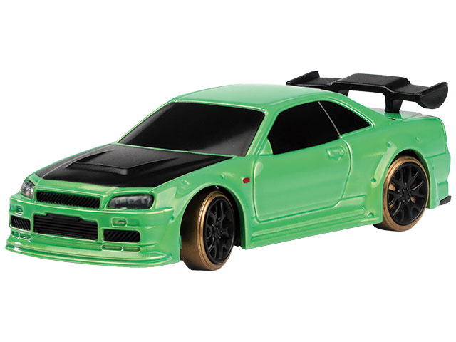 1/76 C64 Green Drift Car［ 1/76スケール C64グリーン ドリフトカー