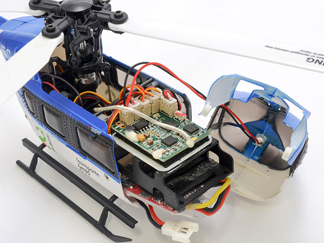 6CH ブラシレスモーター3D6Gシステムヘリコプター [K124] | Hitec