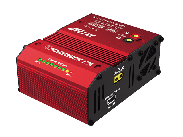 e POWER BOX 17A [e パワー ボックス 17A] 充放電器 | Hitec Multiplex