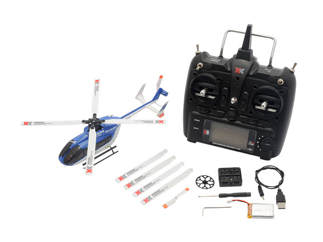 6CH ブラシレスモーター3D6Gシステムヘリコプター [K124] | Hitec