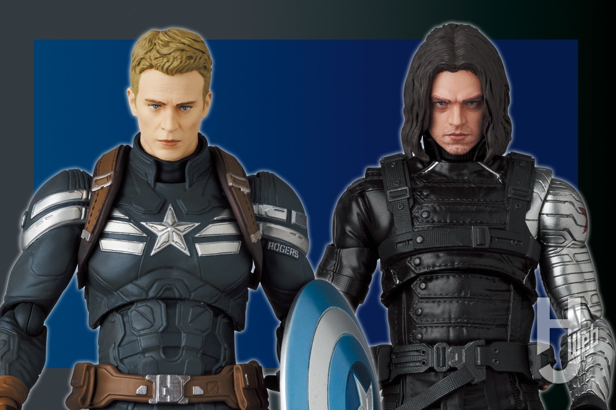 キャプテン・アメリカ」と「ウィンター・ソルジャー」が揃ってMAFEX化
