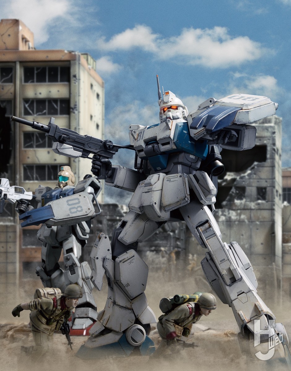 MG ガンダムEz8」をプロポーションを中心に徹底改修して理想のEz8像に