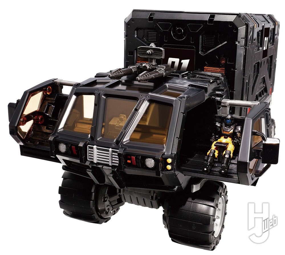 ダイアクロン』新戦力は漆黒の多目的戦闘車両「タクティカルキャリア