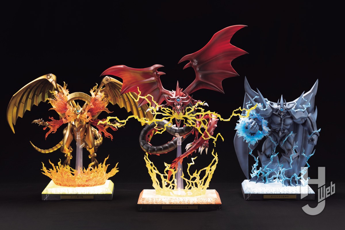 遊戯王 三幻神 コナクレ限定 メタリックフィギュア 販売情報！「三幻神