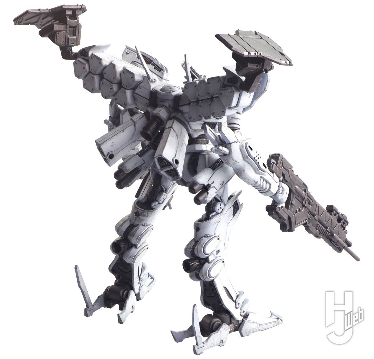 お手軽サイズの『アーマード・コア』プラキットに『ACfA』ホワイト