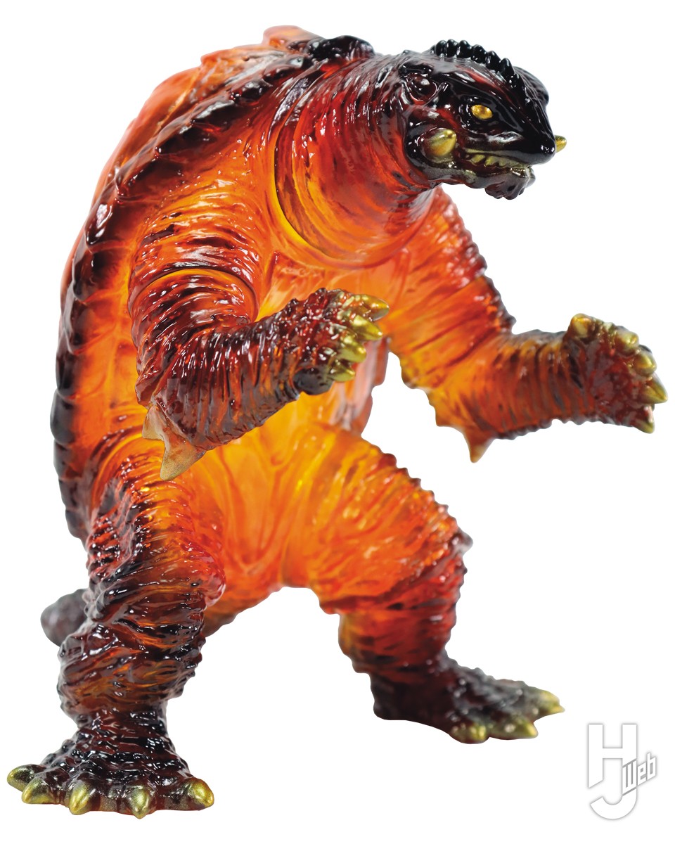 ガメラ」シリーズのソフビが怒涛の新作ラッシュ！クリアー成型