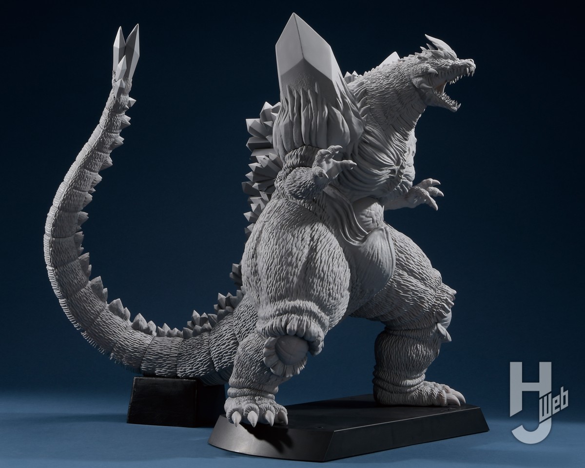 全高約36cm！ “破壊神”「スペースゴジラ」の原型を公開！シリーズ最大