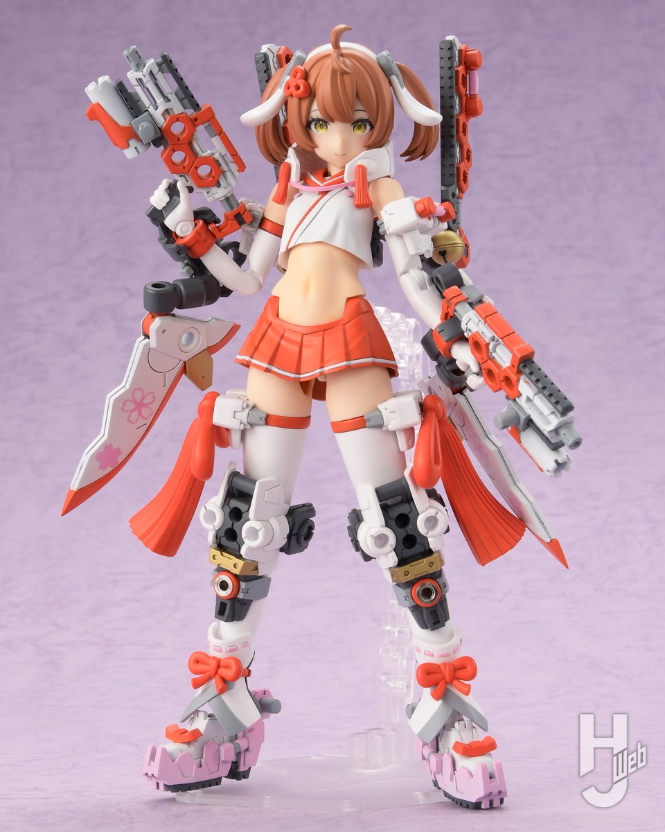 BUSTER DOLL ガンナー」を“和風巫女”スタイルに大改造！【メガミ