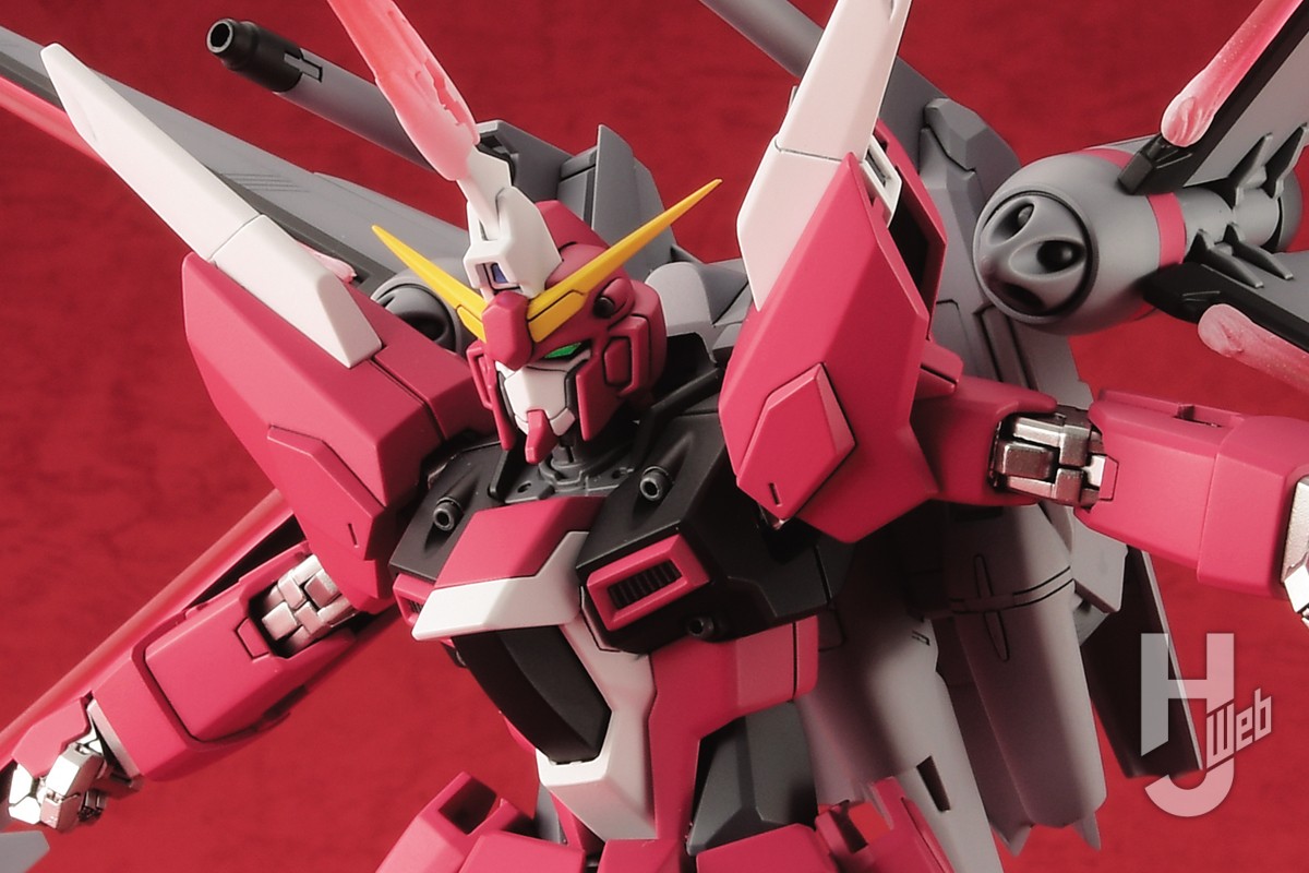 HG インフィニットジャスティスガンダム弐式」製作！関節部に手を加え