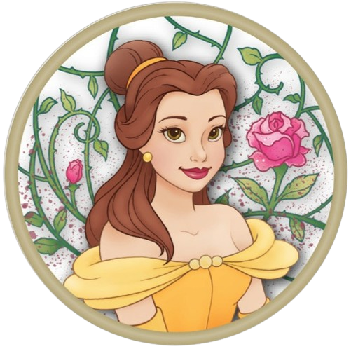 D23 Expo 2024: Disney Princesses Floral Glitter Sculpted Portraits