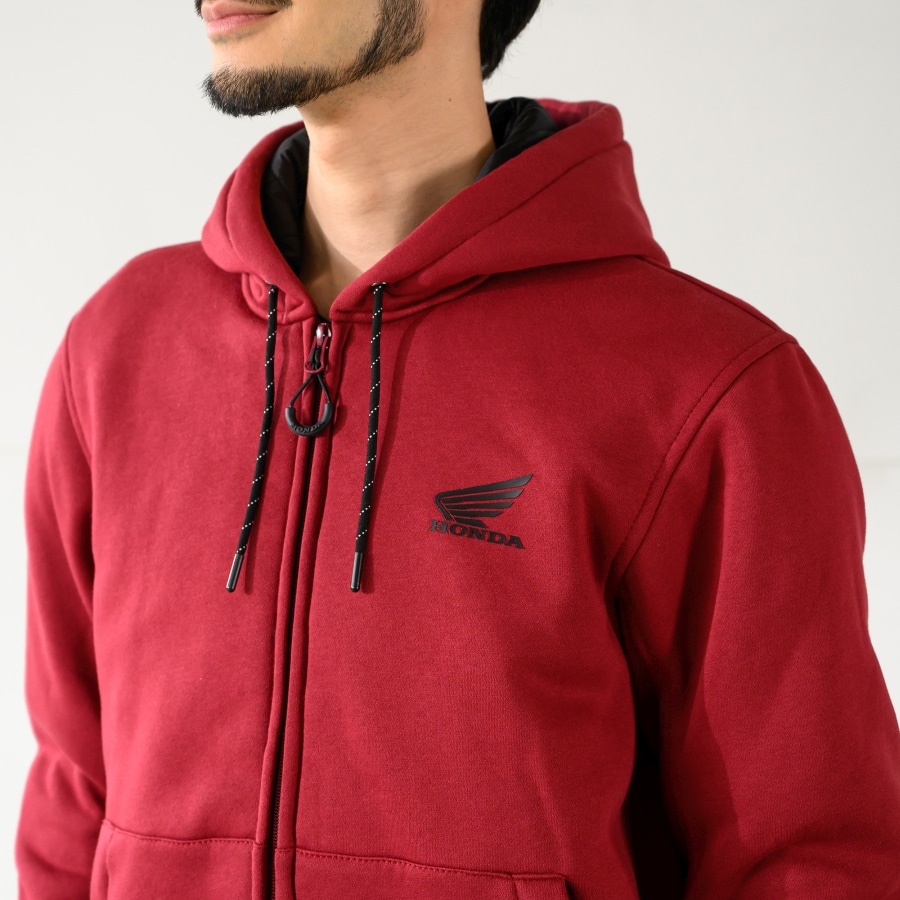 防風ライディングパーカ(S レッド): ウェア・グッズ｜HondaGO BIKE GEAR
