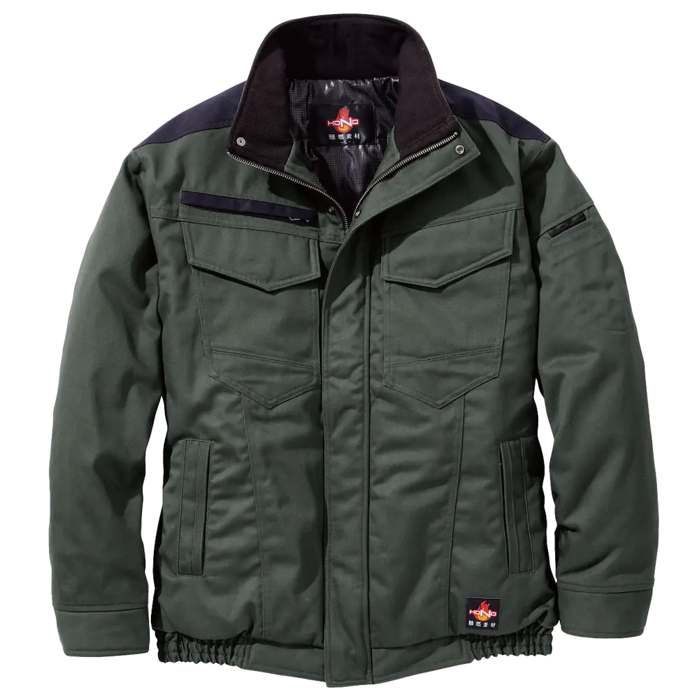 HONO 4233 難燃(防炎)防寒ブルゾン - HOOH VILEA 作業着と電動ファン