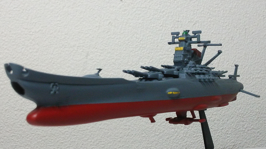 バンダイ：宇宙戦艦ヤマト旧メカコレクション № 1「宇宙戦艦ヤマト」
