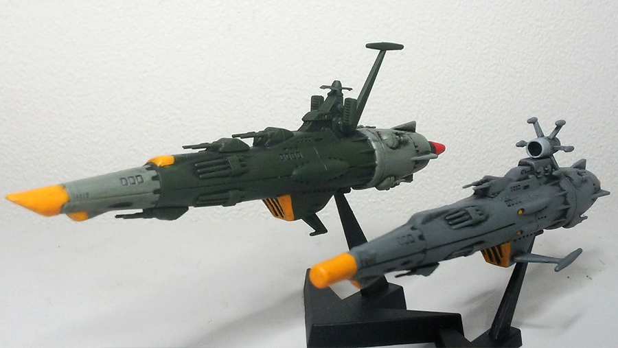 バンダイ：宇宙戦艦ヤマト旧メカコレクション №11「地球防衛軍艦隊