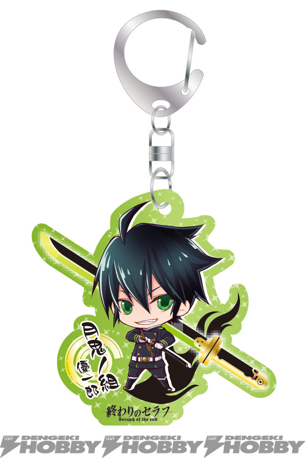 終わりのセラフ』登場キャラのSDイラストを使用したアクリル