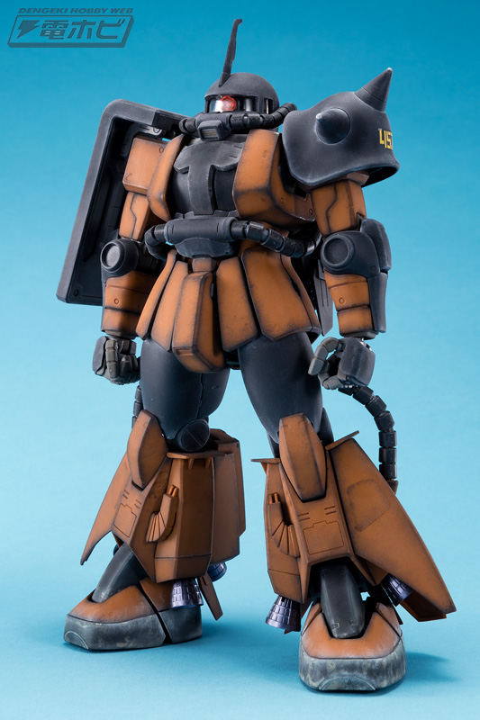 素組みでガンプラ！MG 1/100 MS-06R-2 ギャビー・ハザード専用ザクⅡ