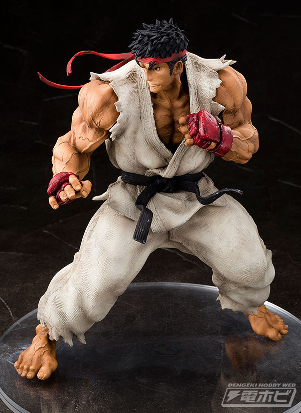 ストリートファイター』の看板キャラクター「リュウ」が圧巻の造型で