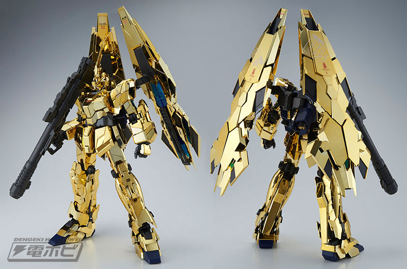 金色の不死鳥”「ユニコーンガンダム3号機 フェネクス」、ガンプラ最