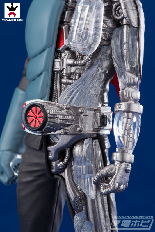 本郷猛は改造人間である！】バンプレストが「仮面ライダー1号」の半身