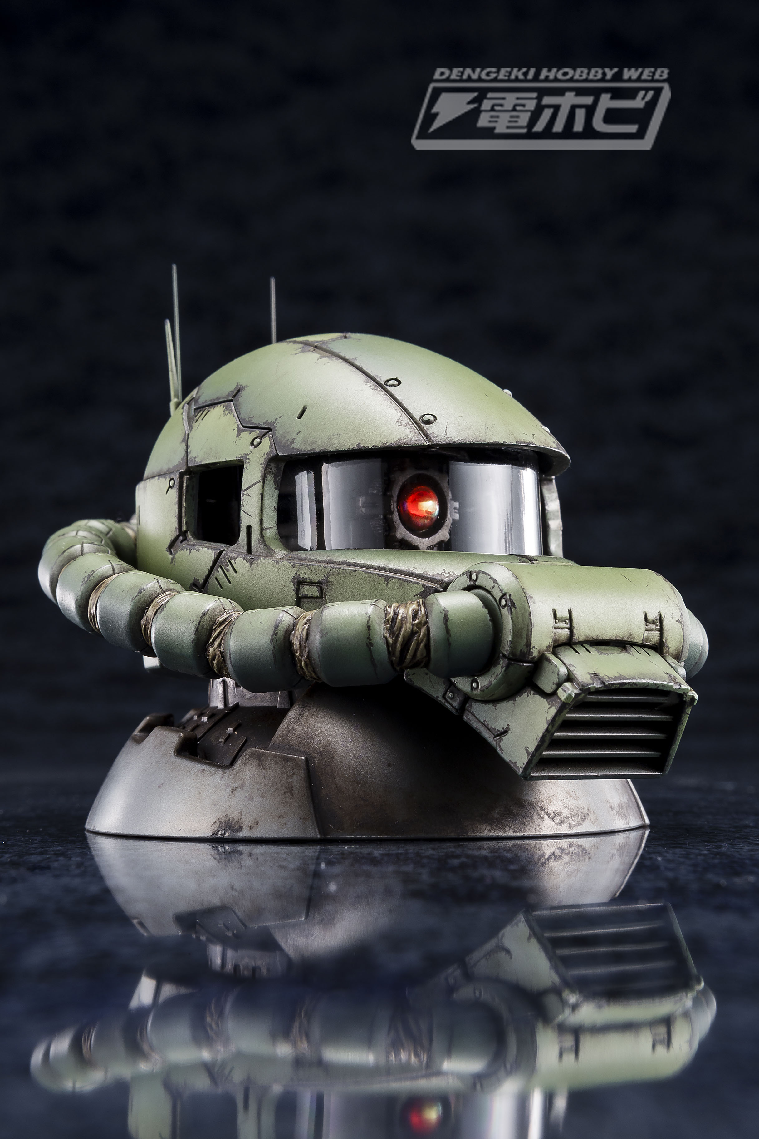 話題のガシャポン「機動戦士ガンダム EXCEED MODEL ZAKU HEAD」に
