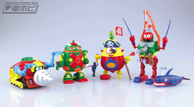 懐かしすぎる!!「ロボダッチ」が豪華4体セットで帰ってきた！ | 電撃