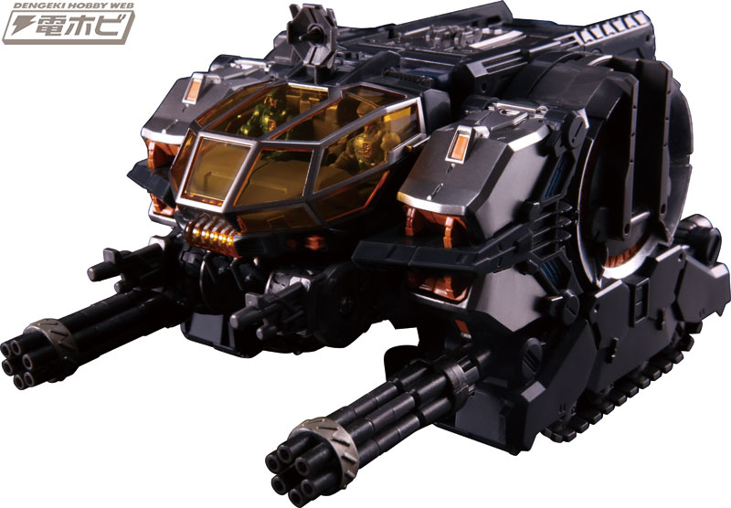 新生『ダイアクロン』の「ビッグパワードGV」が独立遊撃隊カラーとなっ