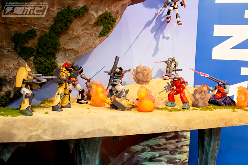 ガンダムやジオングが登場するジオラマも公開！魂ネイションズ AKIBA