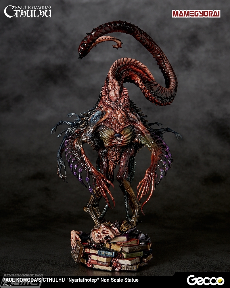 クトゥルフ神話の這い寄る混沌「ニャルラトホテプ」がスタチューになっ