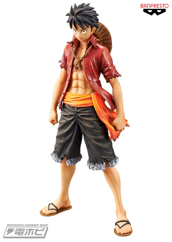 劇場版『ONE PIECE STAMPEDE』のルフィがプライズフィギュアとなって