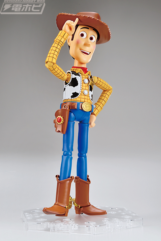 最新映画『トイ・ストーリー4』から、組み立てるフィギュアとなった