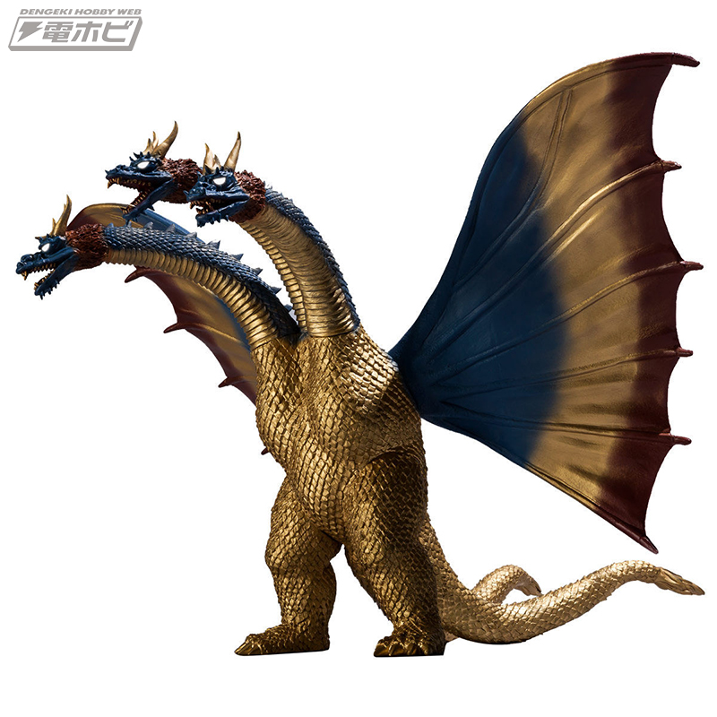 9本の首が一気に揃う「キングギドラ」ファン注目アイテム！「怪獣番外