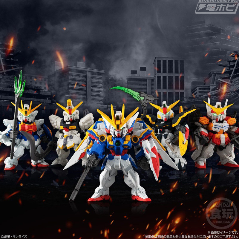 食玩「ガンダムコンバージ」に「オペレーション・メテオ 5体セット」が