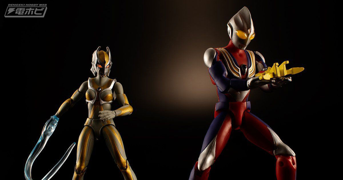 ウルトラマンティガの本来の姿「ティガダーク」も参戦！食玩「超動