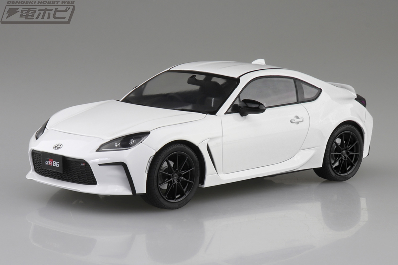 青島文化教材社の「ザ☆モデルカー」に完全新金型で「1/24 トヨタ ZN8