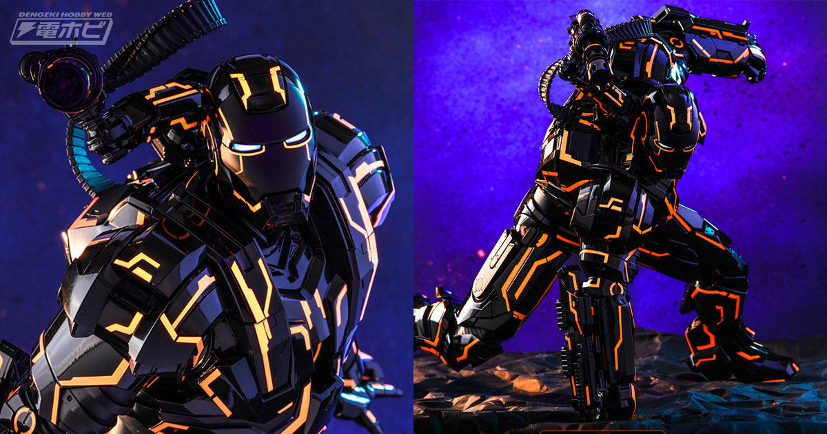 ブラック＆ネオンオレンジの『アイアンマン2』ウォーマシン