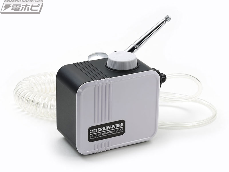 エアー出力調整可能、センサー式スイッチ採用のタミヤ製高性能
