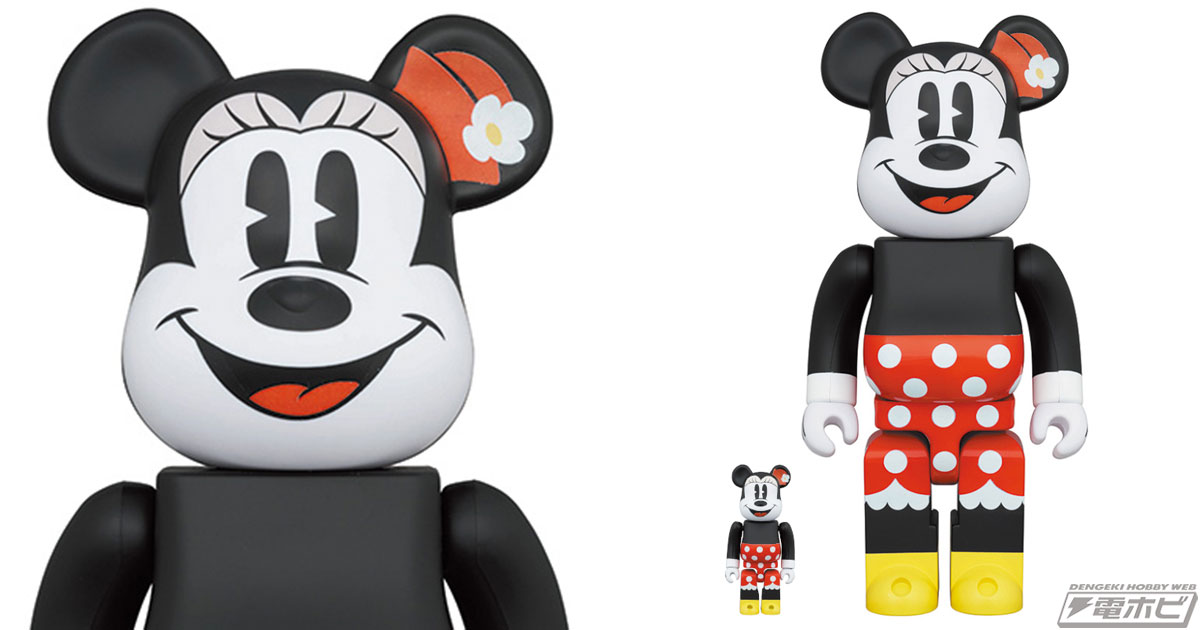 ディズニーアニメの世界的ヒロイン！「ミニーマウス」のBE@RBRICKが100