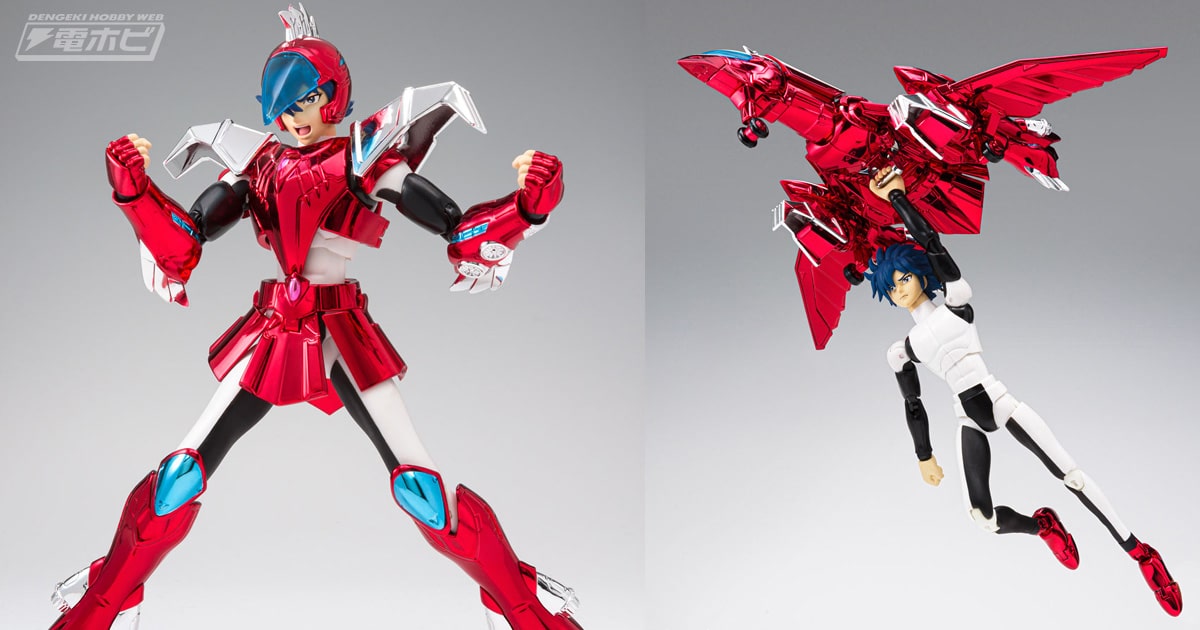 オブジェ時の飛行機形態も再現可能！アニメ版オリジナルキャラクター